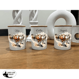 Country Storage Canisters - Charolais Mum & Calf Collection - Country Scene Saddlery and Pet Supplies