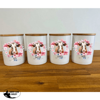 Country Storage Canisters - Css Fleur Gift Items