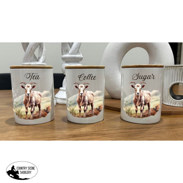 Country Storage Canisters - Goat Collection Gift Items