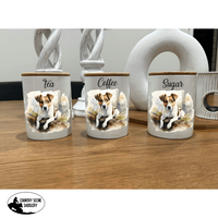 Country Storage Canisters - Jack Russell Collection Gift Items