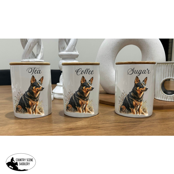 Country Storage Canisters - Kelpie Collection Gift Items