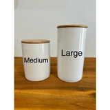 Country Storage Canisters - Mandala Calf Collection - Country Scene Saddlery and Pet Supplies
