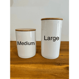 Country Storage Canisters - - Sunflower Highland Collection - Country Scene Saddlery and Pet Supplies