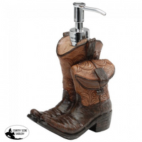 Cowboy Boots Soap Dispenser Gift Items » Bedding Blankets And Pillows
