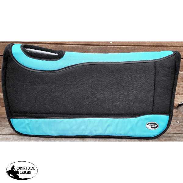 Css Black And Turquoise Felt Pad.