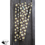 CSS Brown Daisy- Style Two Latigo Set. - Country Scene Saddlery and Pet Supplies