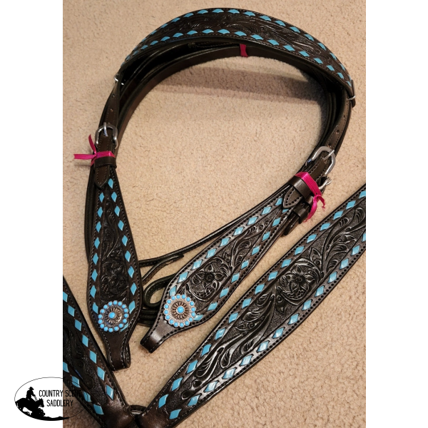 Css Floral Design Heavy Horse Custom Made Available Bridles And Breastplates Western