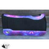 CSS Galaxy Print Felt Pad. - Country Scene Saddlery and Pet Supplies