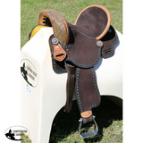 CSS Lightweight02 Buckstitched hornless Barrel Saddle - Country Scene Saddlery and Pet Supplies