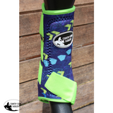 CSS Lime and Blue Arrow Patterned Boots- A9. - Country Scene Saddlery and Pet Supplies