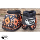 CSS Orange Diamond Boots/Set of four + bells - Country Scene Saddlery and Pet Supplies