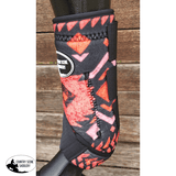 CSS Orange Diamond Boots/Set of four + bells - Country Scene Saddlery and Pet Supplies