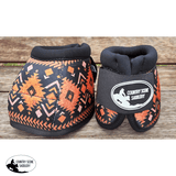 CSS Orange Diamond Boots/Set of four + bells - Country Scene Saddlery and Pet Supplies