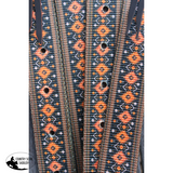 CSS Orange Diamond- Style Two Latigo Set. - Country Scene Saddlery and Pet Supplies