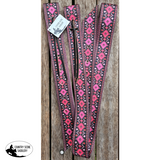 CSS Pink Diamond Latigo Set. - Country Scene Saddlery and Pet Supplies