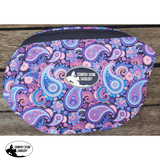 CSS Pink Paisley Pommel Sack - Country Scene Saddlery and Pet Supplies