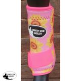 CSS Pink Sunflower Boots - Country Scene Saddlery and Pet Supplies