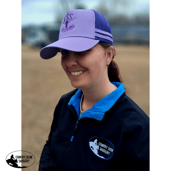 Css Pony Tail Western Cap- Lilac/ Purple