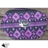 CSS Purple Diamond Pommel Sack - Country Scene Saddlery and Pet Supplies
