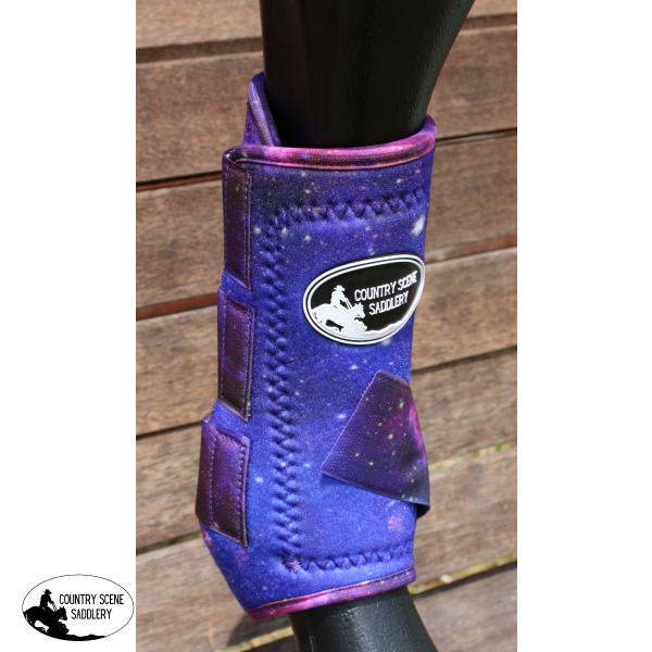 Css Purple Galaxy Boots.