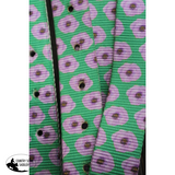 CSS Purple Poppy- Style Two Latigo Set. - Country Scene Saddlery and Pet Supplies
