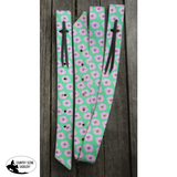 CSS Purple Poppy- Style Two Latigo Set. - Country Scene Saddlery and Pet Supplies