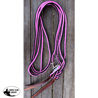 Css Split Reins- Pink & Black