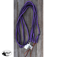 Css Split Reins- Purple & Black