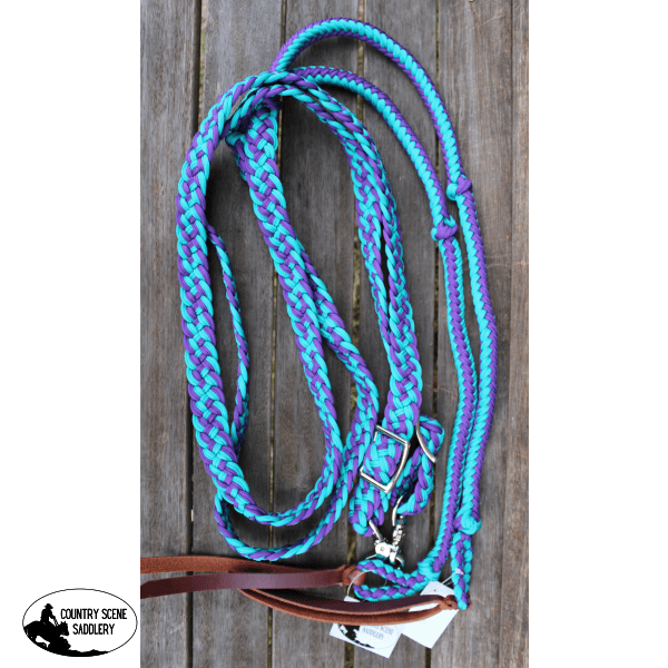 Css Split Reins- Teal & Purple