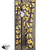 CSS Sunflower Delight Latigo Set. - Country Scene Saddlery and Pet Supplies