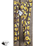 CSS Sunflower Delight Latigo Set. - Country Scene Saddlery and Pet Supplies