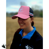CSS Western Cap- Black/ Pink - Country Scene Saddlery and Pet Supplies