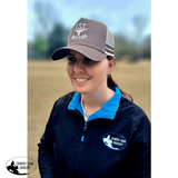CSS Western Cap- Khaki/ Brown - Country Scene Saddlery and Pet Supplies