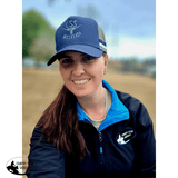 CSS Western Cap- Navy/ Grey - Country Scene Saddlery and Pet Supplies