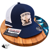 CSS Western Country Grit Country Style-Royal Blue - One size fits most.