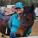 CSS Western Country Grit Country Style-Turquoise - One size fits most.