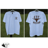 CSS Western T-Shirt- 4XL All Available Colours - Country Scene Saddlery and Pet Supplies