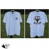 CSS Western T-Shirt- 4XL All Available Colours - Country Scene Saddlery and Pet Supplies