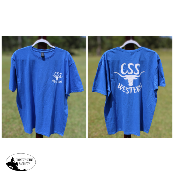 Css Western T-Shirt- Royal