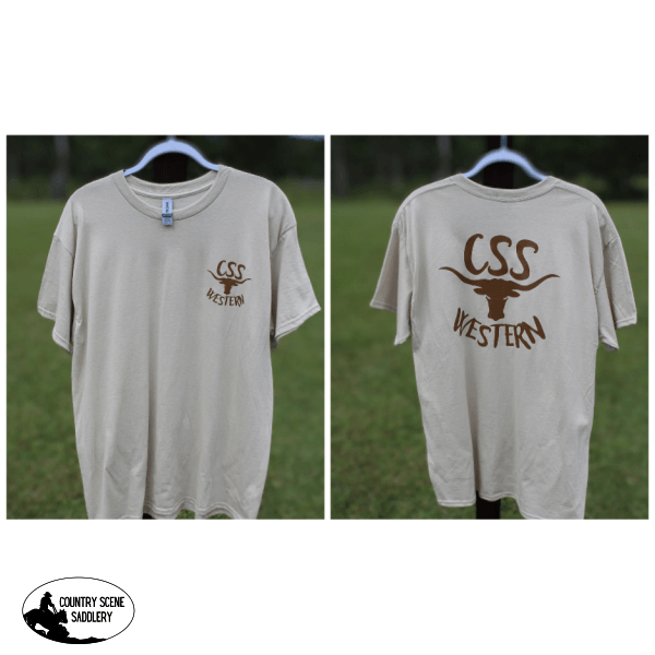 Css Western T-Shirt- Sand