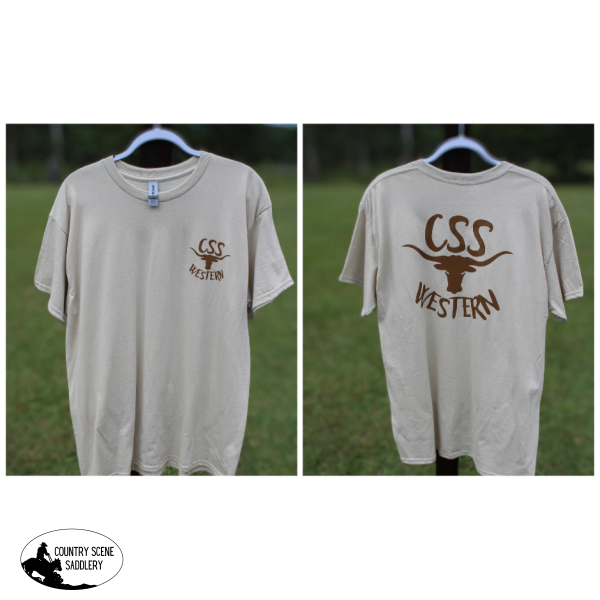 Css Western T-Shirt- Sand