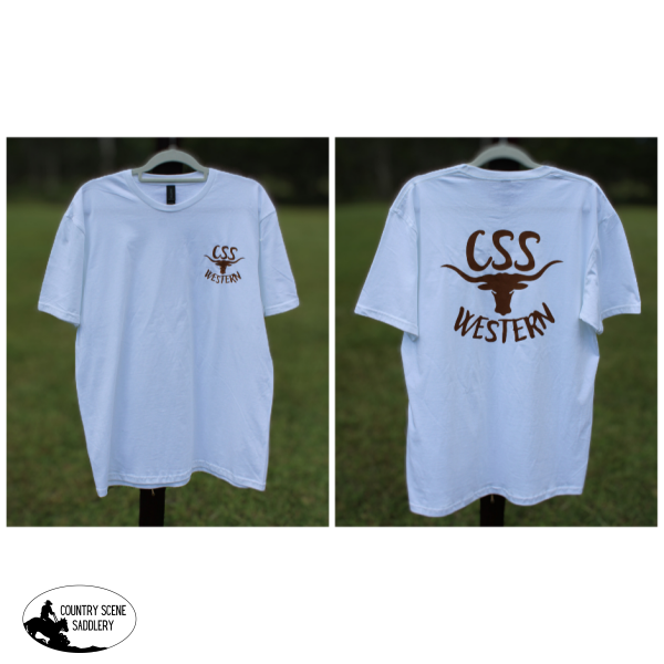 Css Western T-Shirt- White