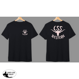 Css Western T-Shirts Unisex S / Black