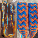 Css Youth Sports Reins- Orange/ Royal Blue