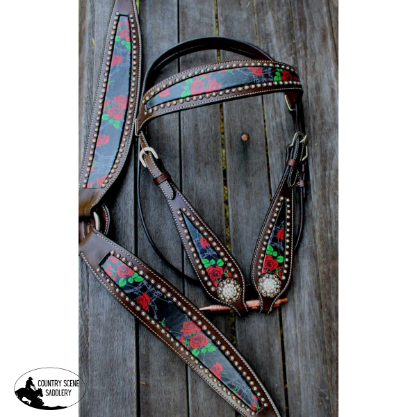 Css33 Inlay Tackset- Western Bridle Set