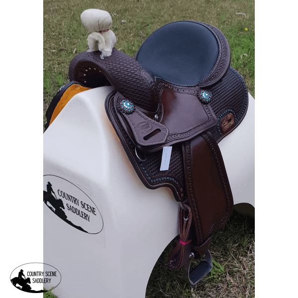 Copy Of Youth Css 02 Chestnut Barrel Saddle Saddles