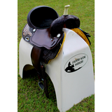 CSSB10- Cheetah inlay Barrel Saddles custom - Barrel Saddle