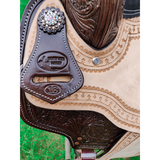 New! Css 01 Custom Inlay Barrel Saddle