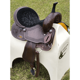 Cssb11 Rose Tooled Barrel Saddle