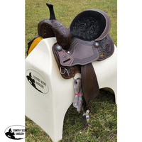 Cssb11 Rose Tooled Barrel Saddle